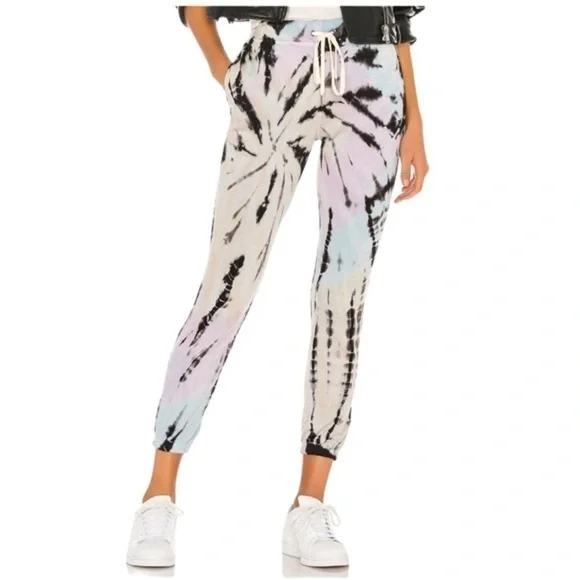 N:Philanthropy Revolve Night Tie Dye Joggers Sweatpants NWT